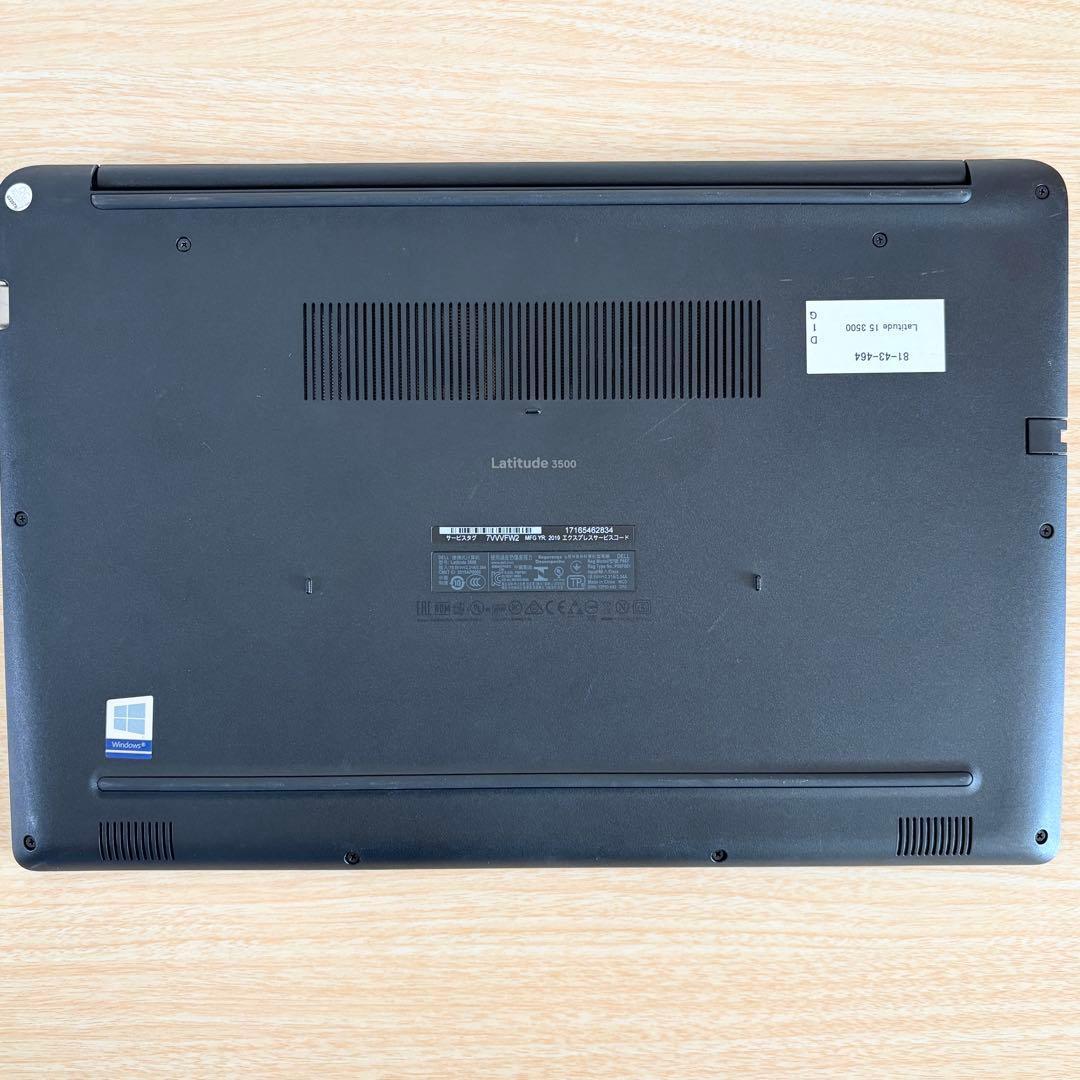 DELL Latitude 3500☆i5／16GB／256GB／15.6型