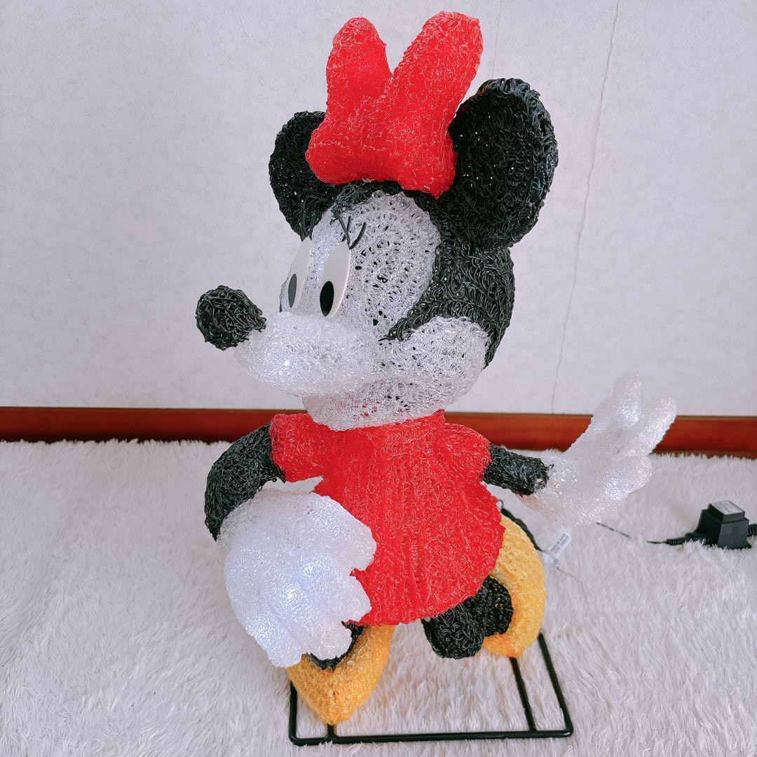 激レア 廃番】ミニー　マウス 3D イルミネーション ライト 照明 ディズニー