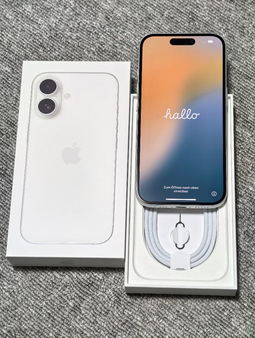 iPhone 16 128GB 未使用 SIMフリー ホワイト