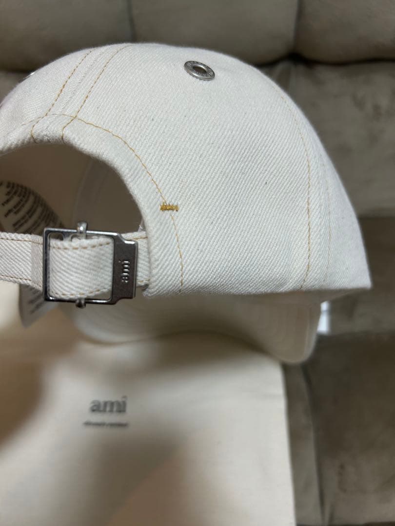 ami アミパリス キャップ レディースベースボールキャップ 白
