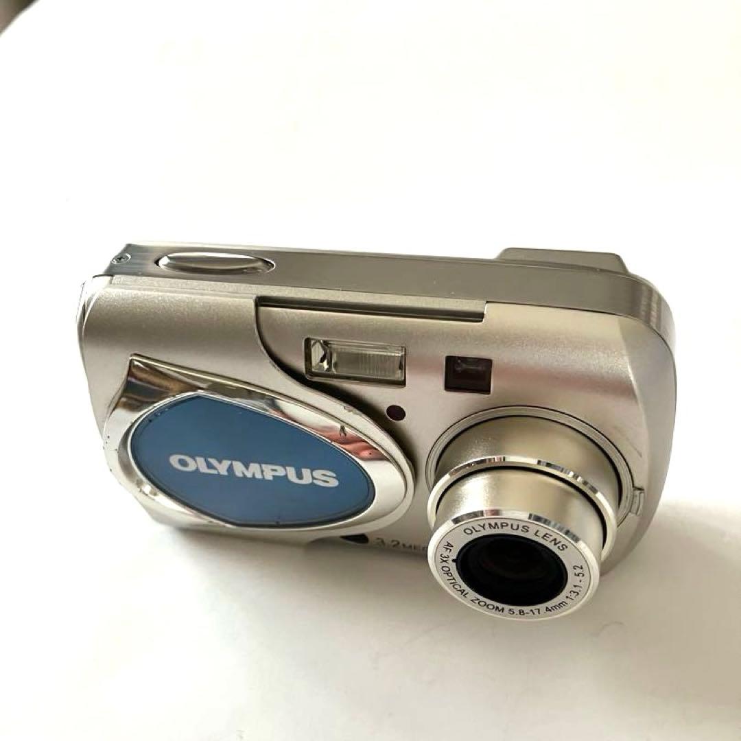 OLYMPUS μ10 コンパクトデジタルカメラ シルバー