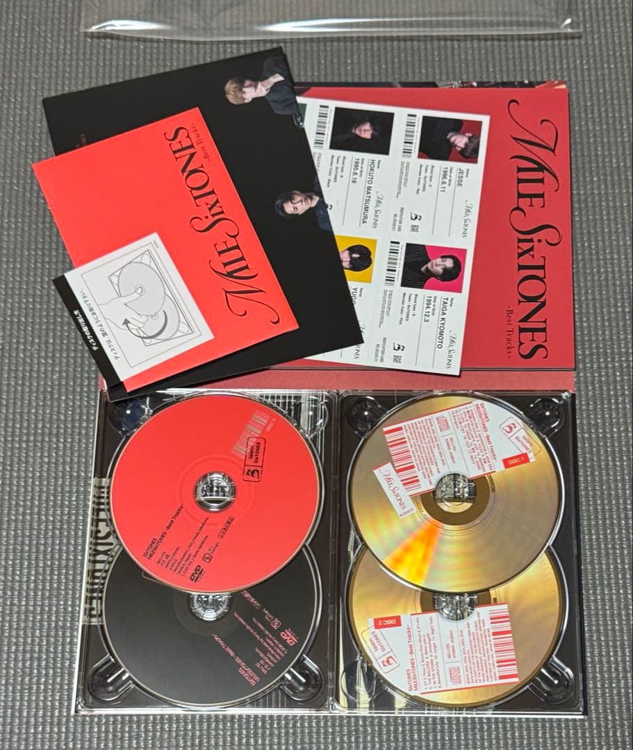 SixTONES MILESixTONES 3形態セット 特典あり DVD版