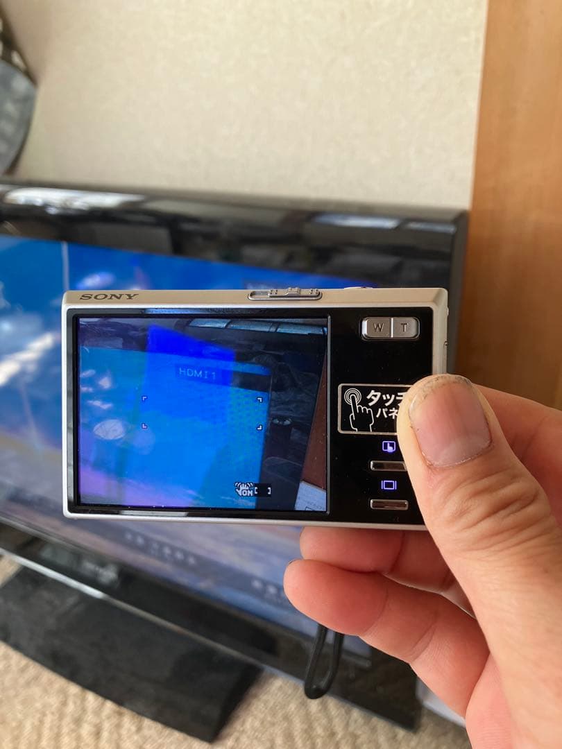 中古☆SONY デジカメ　DSC-T50 サイバーショット★付属品完備
