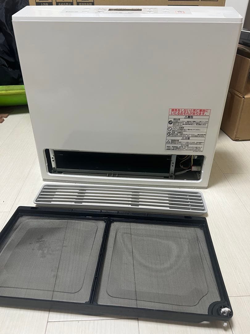 ガスファンヒーターリンナイRC-U5801E 2020年製　都市ガスホース10m