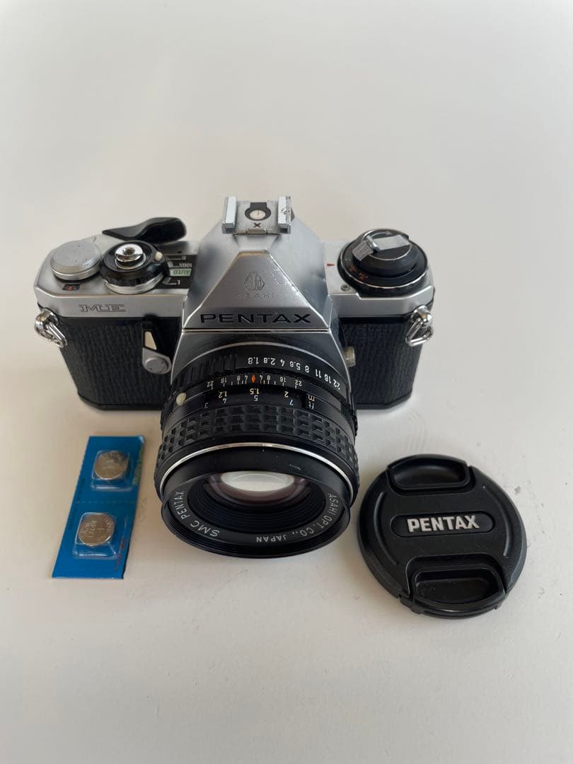 ASAHI PENTAX ME シルバー SMC PENTAX55mm f1.8