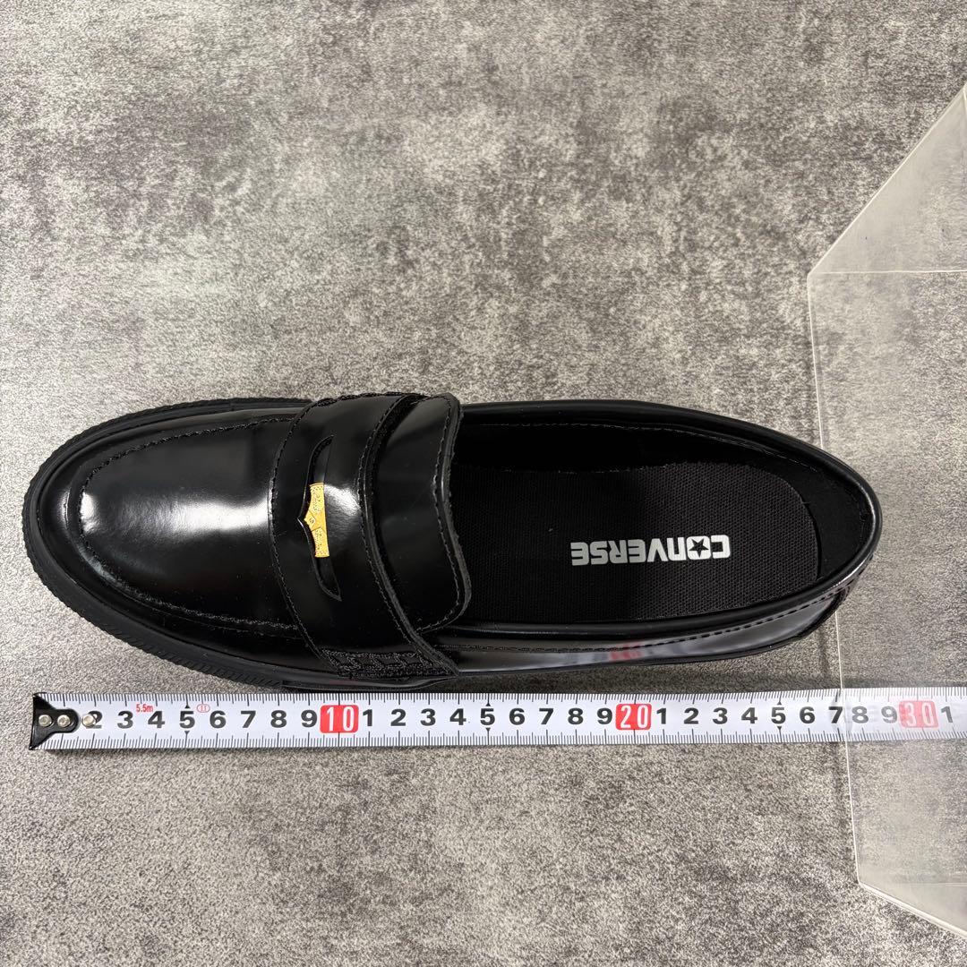 ✨美品✨コンバース オールスター ローファー【24.5】ブラック レザー