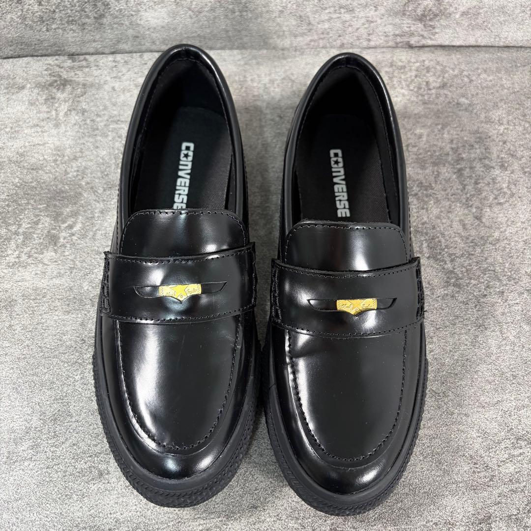 ✨美品✨コンバース オールスター ローファー【24.5】ブラック レザー