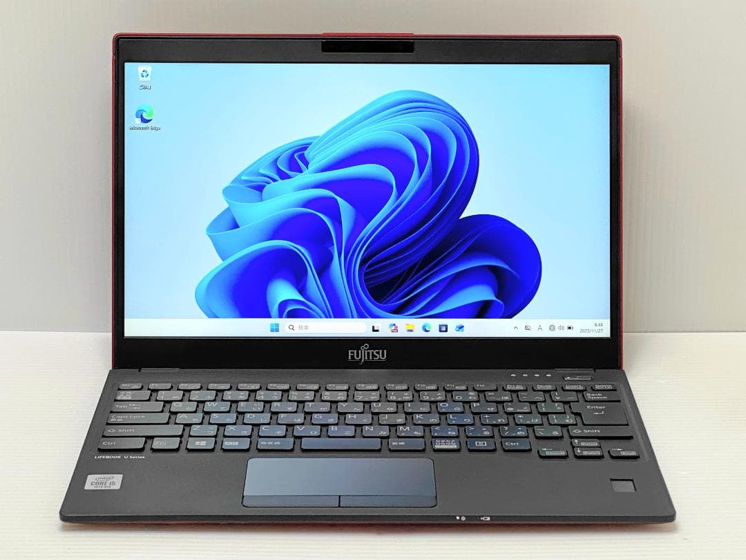 ガーネットレッド 第10世代Core i5 LIFEBOOK U9310/D④