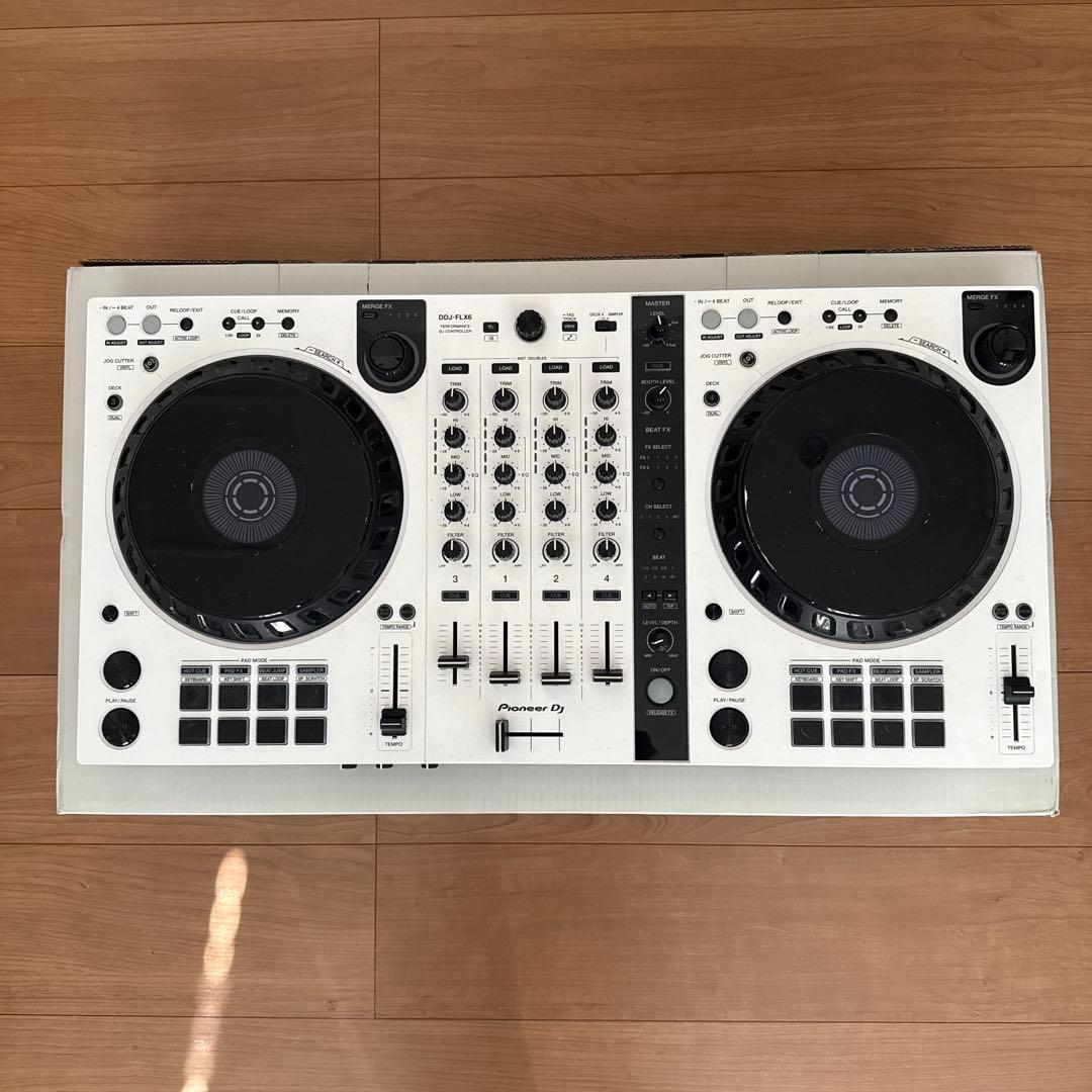 【ロネル】Pioneer DJ DDJ-FLX6-White