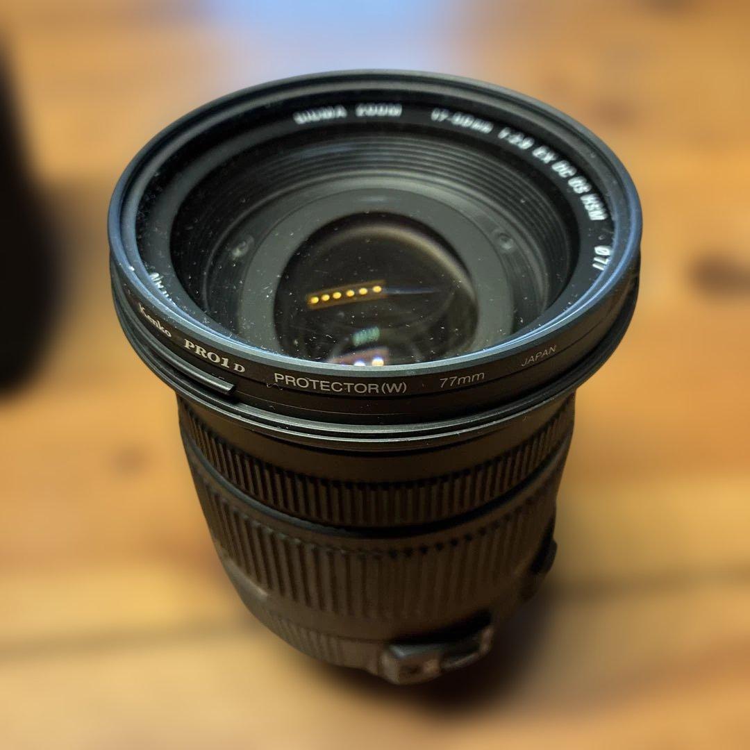 SIGMA 17-50mm F2.8 EX HSM レンズ