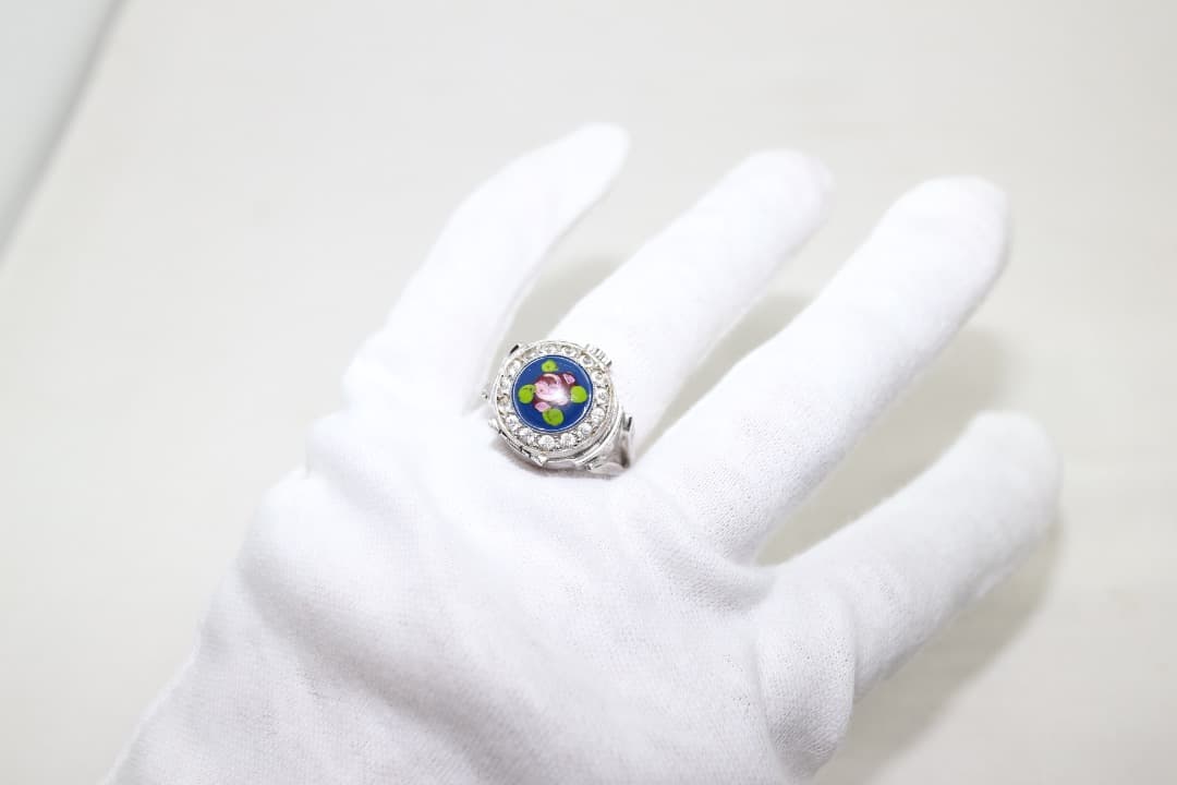 chandler チャンドラー リングウォッチ 手巻き 17石 ヴィンテージ