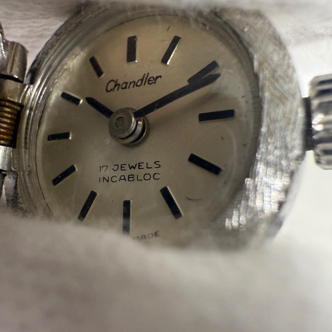 chandler チャンドラー リングウォッチ 手巻き 17石 ヴィンテージ