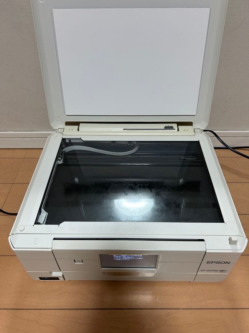 ジャンク品　EPSON EP-807AW インクジェットプリンター ホワイト