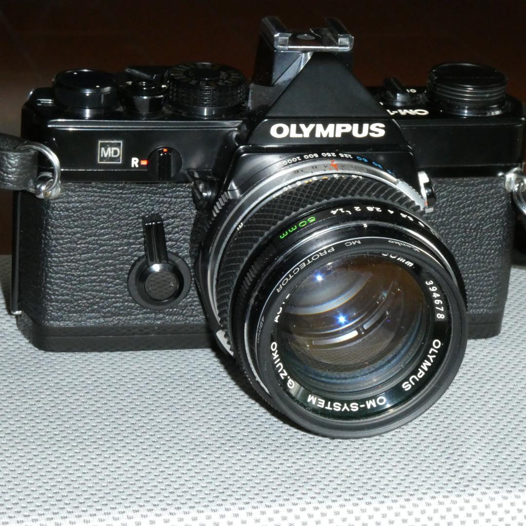 美品　OLYMPUS OM-1 一眼レフカメラ 50mm F1.4レンズ付き