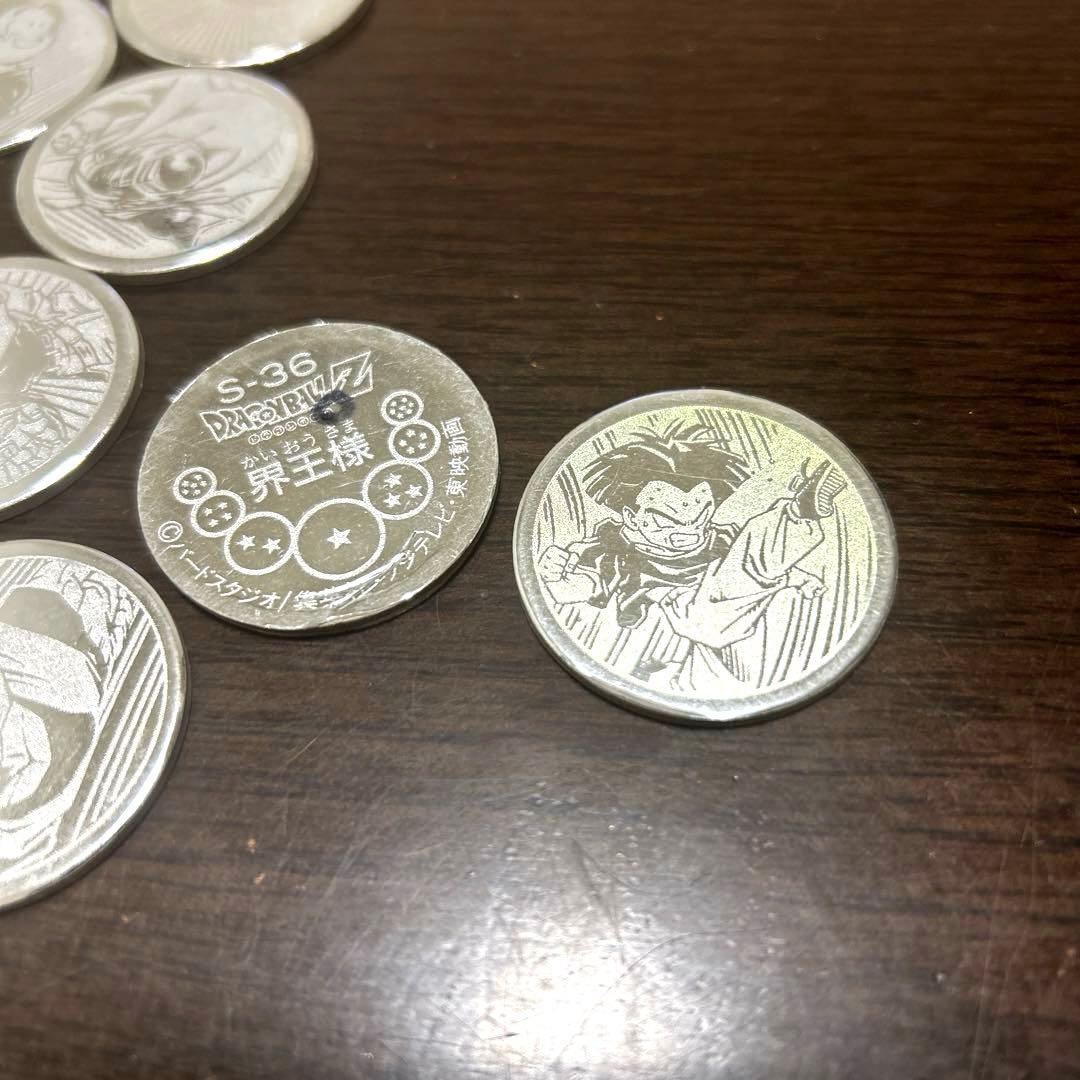 ドラゴンボールZ S&Bめんこ　銀　76種類　計167枚　歯抜け多数　被りあり