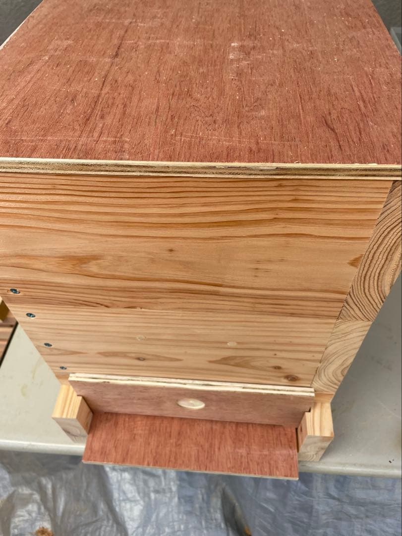 日本蜜蜂重箱式巣箱！ハニーズハウス！超訳あり特価！ニセット！送料無料！