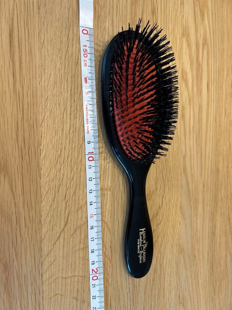 メイソンピアソン ハンディブリッスルダークルビー　クリーニングブラシ付き