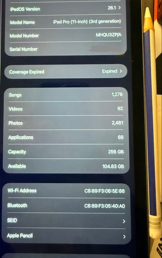 b*4様 Apple iPad Pro (11-inch) (3rd gen)