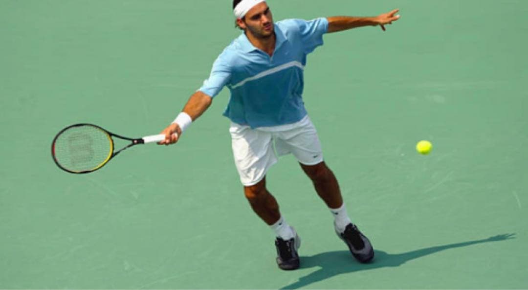 カズ様　Nike Dri-FIT ライトブルー ポロシャツ