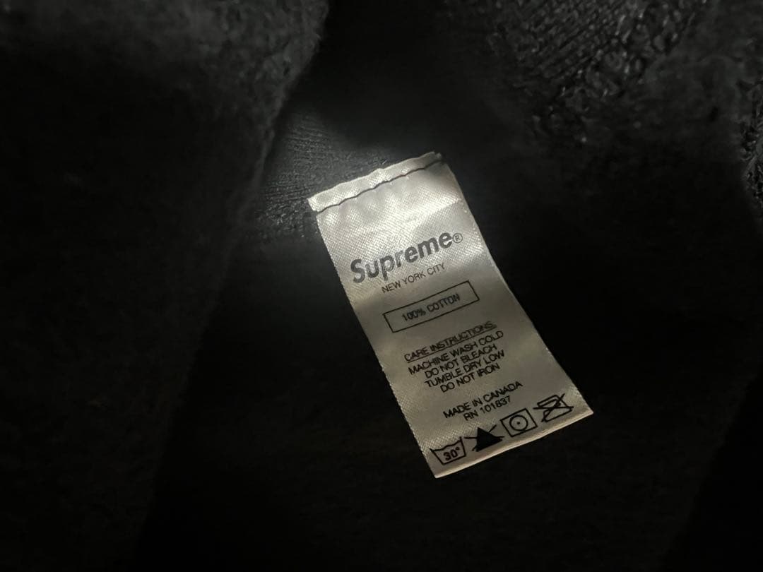 トップス YJCrossBoxLogo Hooded Sweatshirt