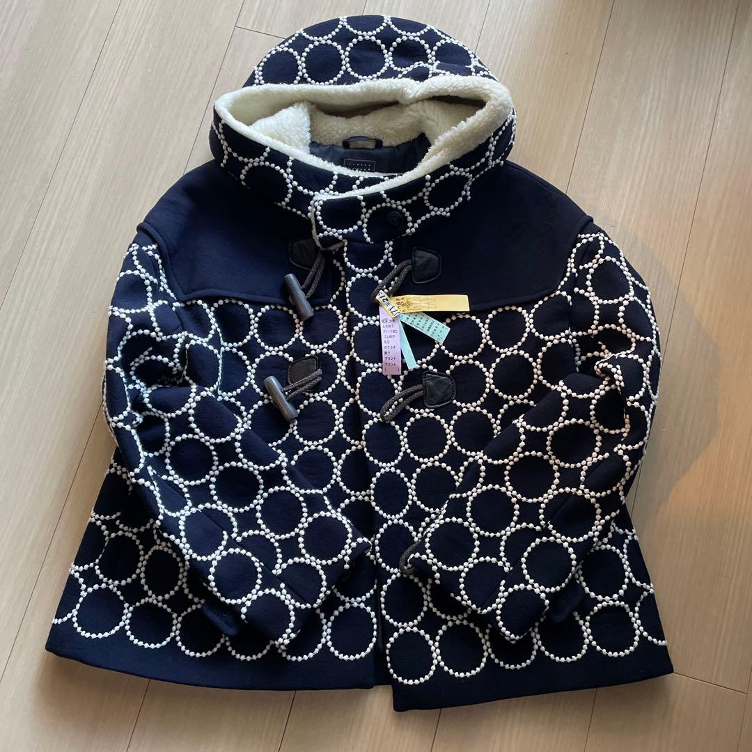 minä perhonen tambourine ダッフルコート ネイビー　40