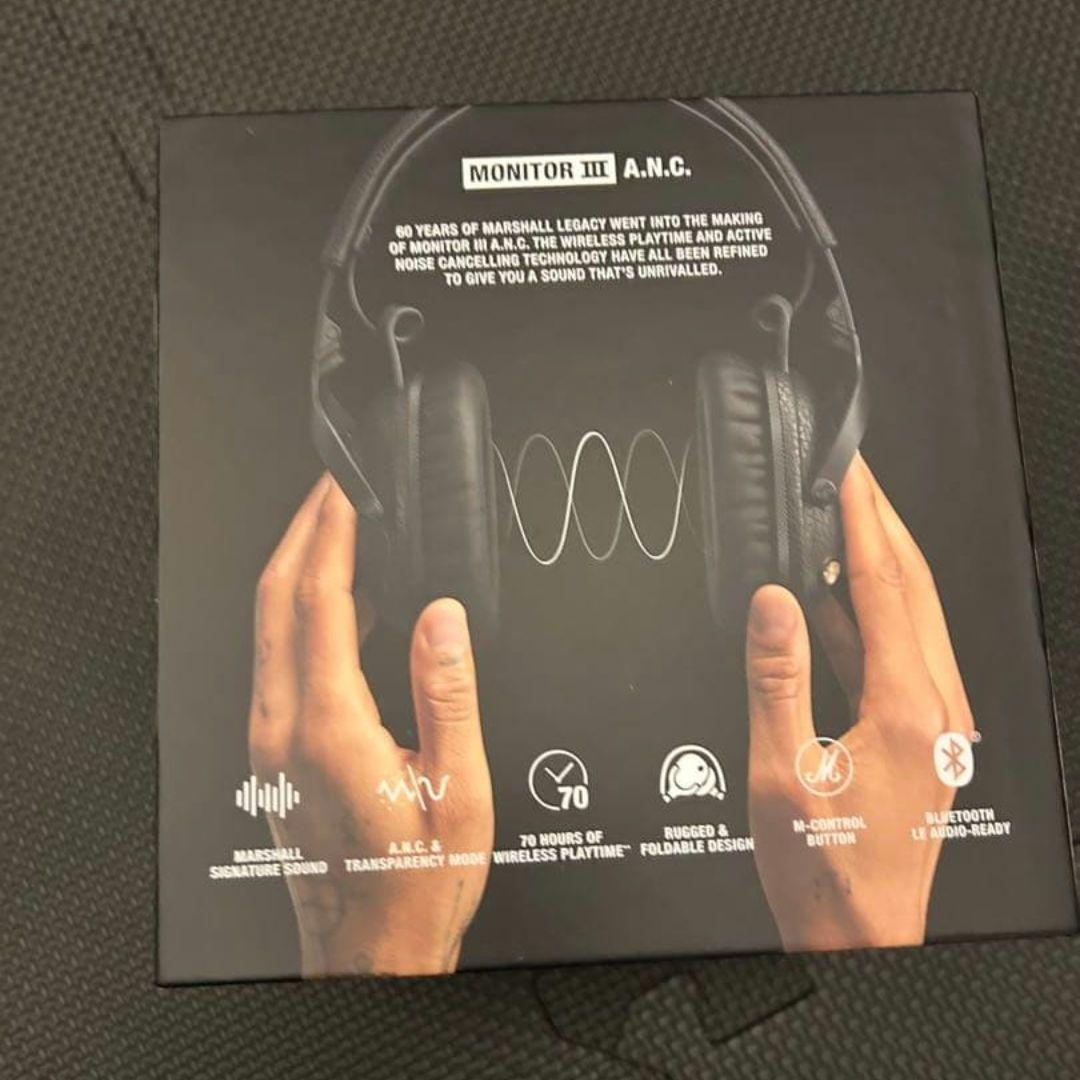 Marshall ワイヤレスヘッドホンMonitor III ANC