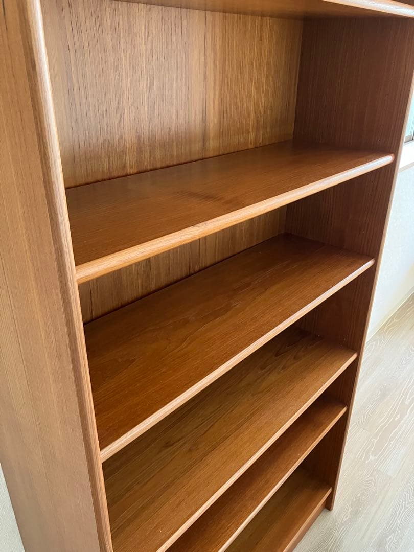 【大幅値下げ！引取り限定】本棚　 チーク材　イギリス産