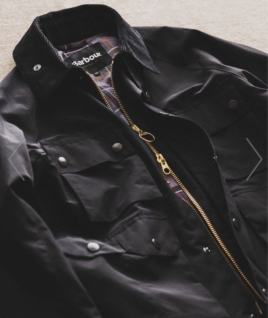 【新品未使用】Barbour ブラック ジャケット