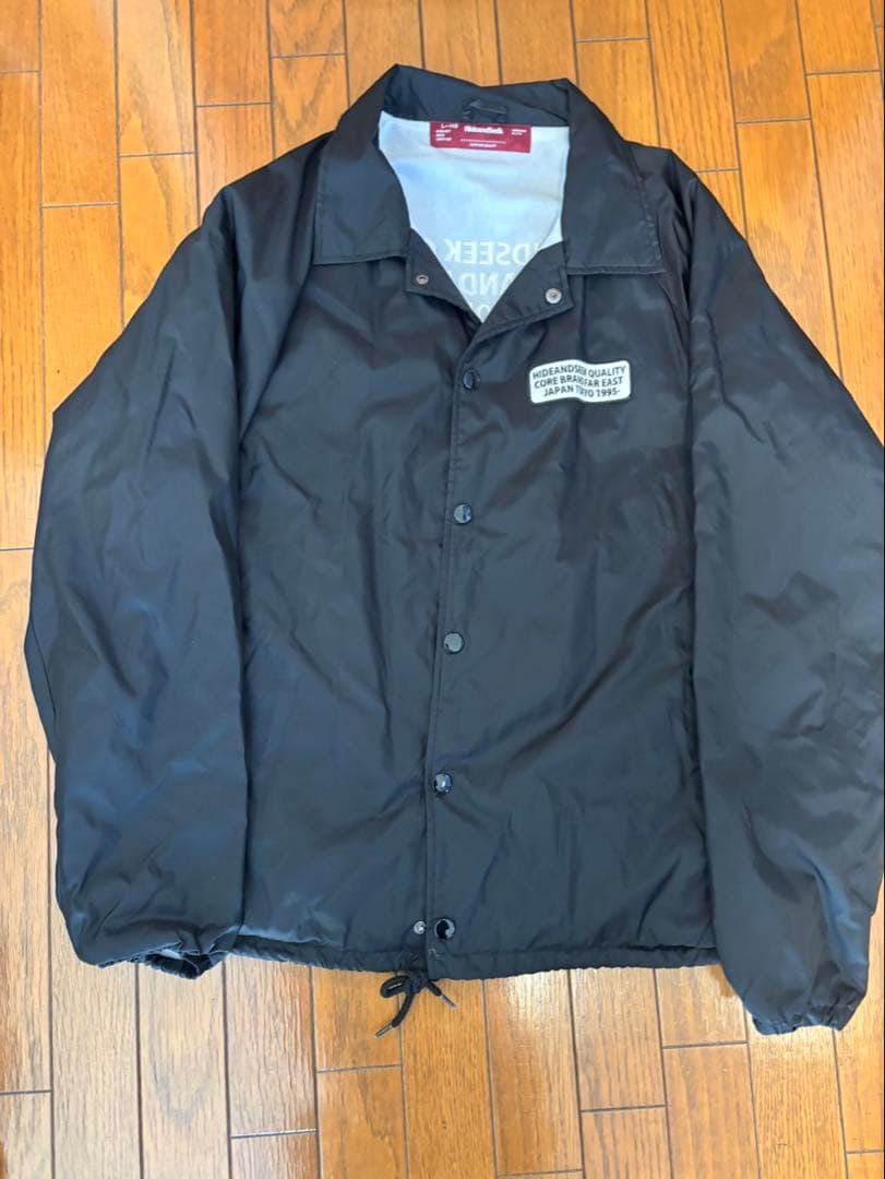 HIDE AND SEEK ハイドアンドシーク　コーチジャケット L