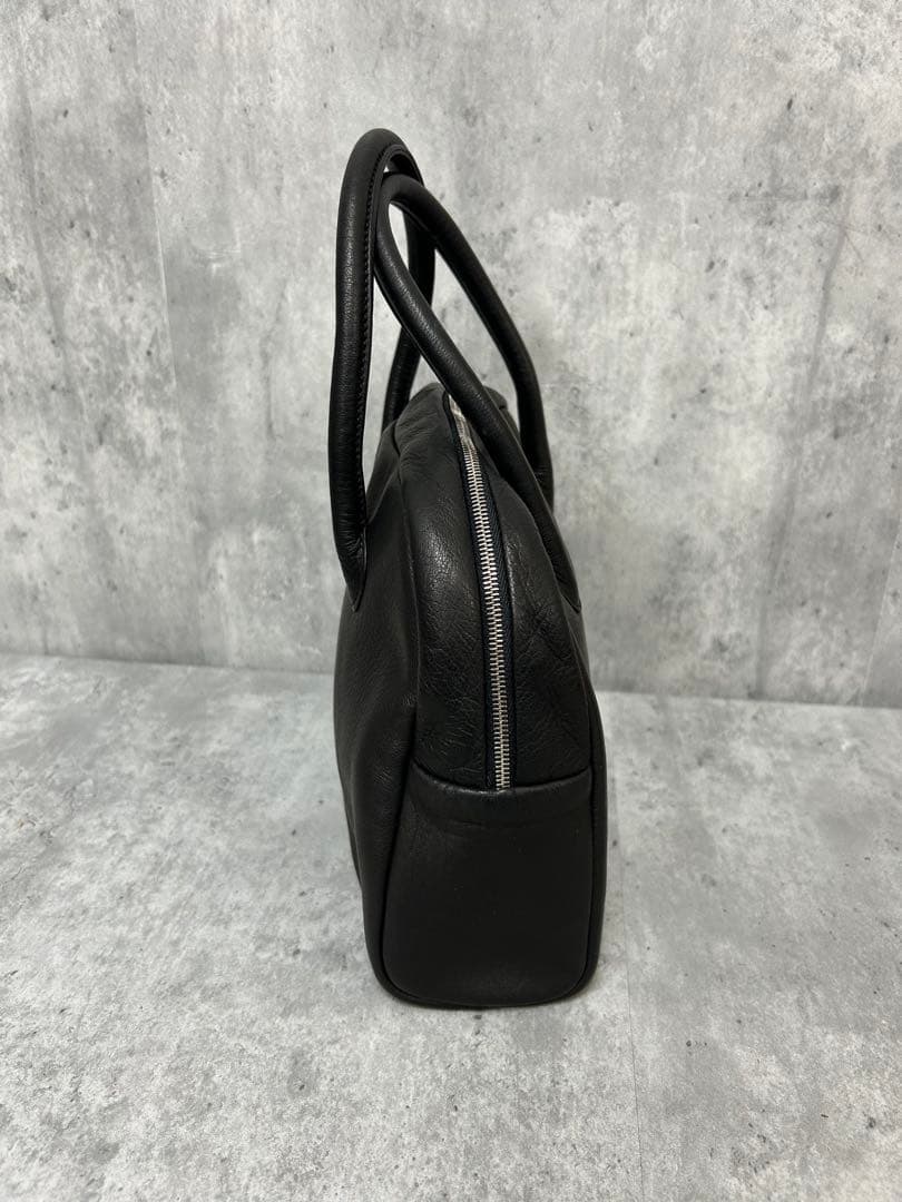 Aeta アエタ　BOSTON S ミニボストンバッグ　ブラック　オールレザー