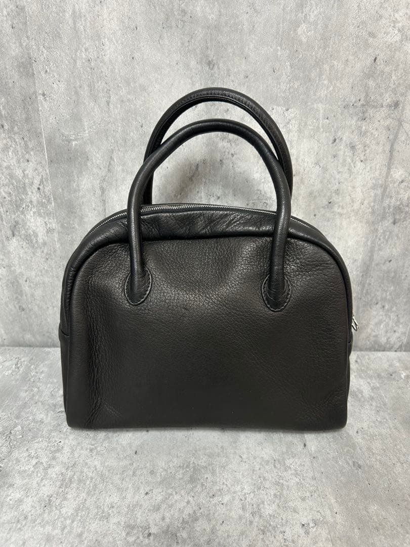 Aeta アエタ　BOSTON S ミニボストンバッグ　ブラック　オールレザー