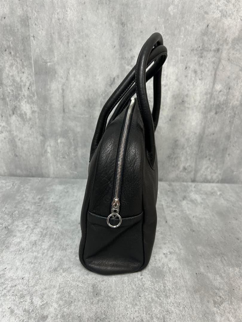 Aeta アエタ　BOSTON S ミニボストンバッグ　ブラック　オールレザー