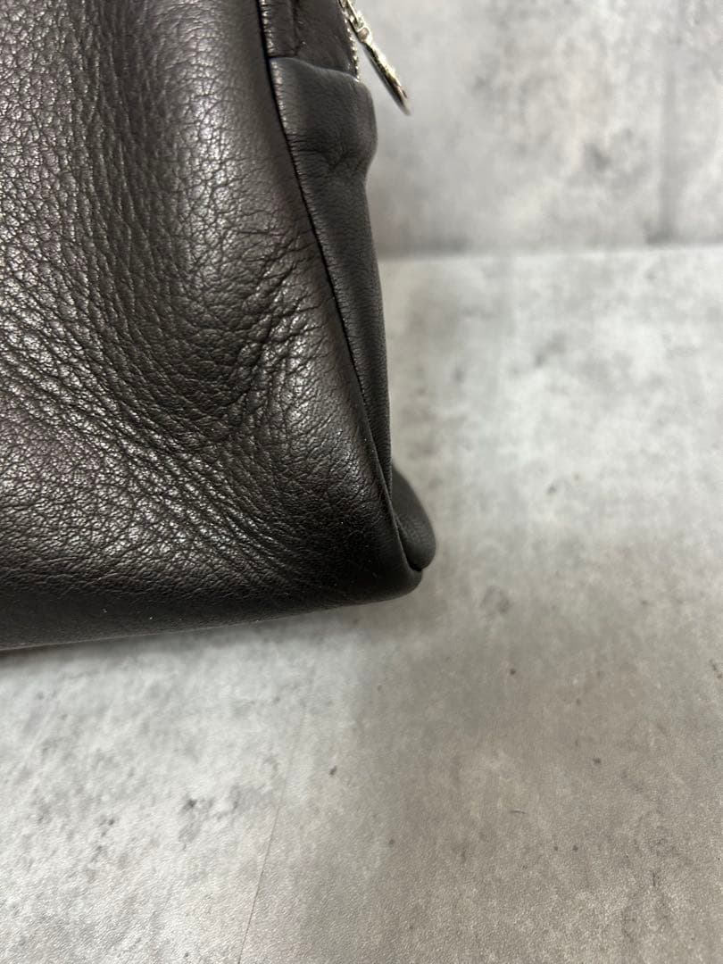 Aeta アエタ　BOSTON S ミニボストンバッグ　ブラック　オールレザー