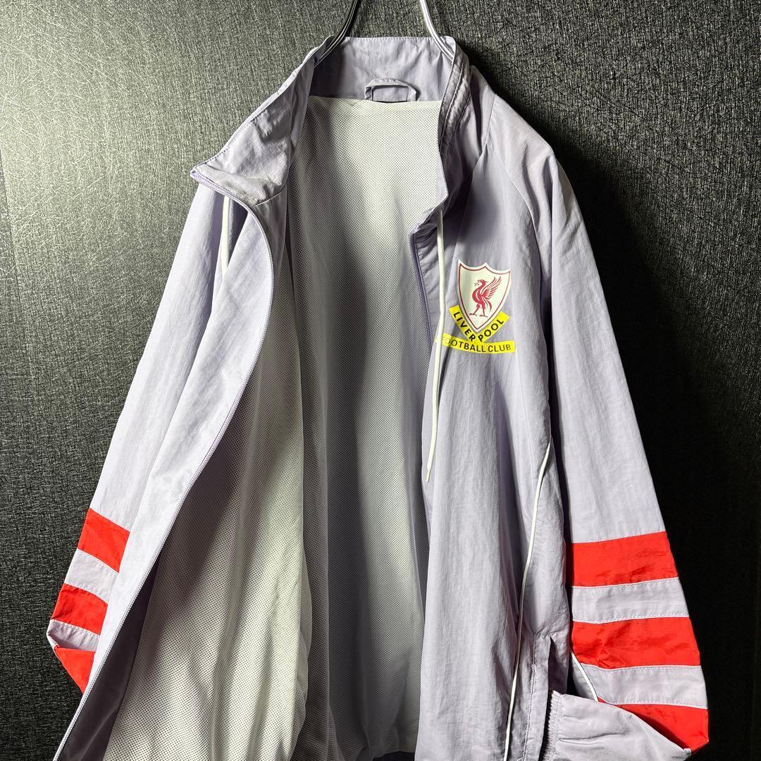 【★リヴァプールFC】 adidas 古着 メンズ アウター ナイロンジャケット