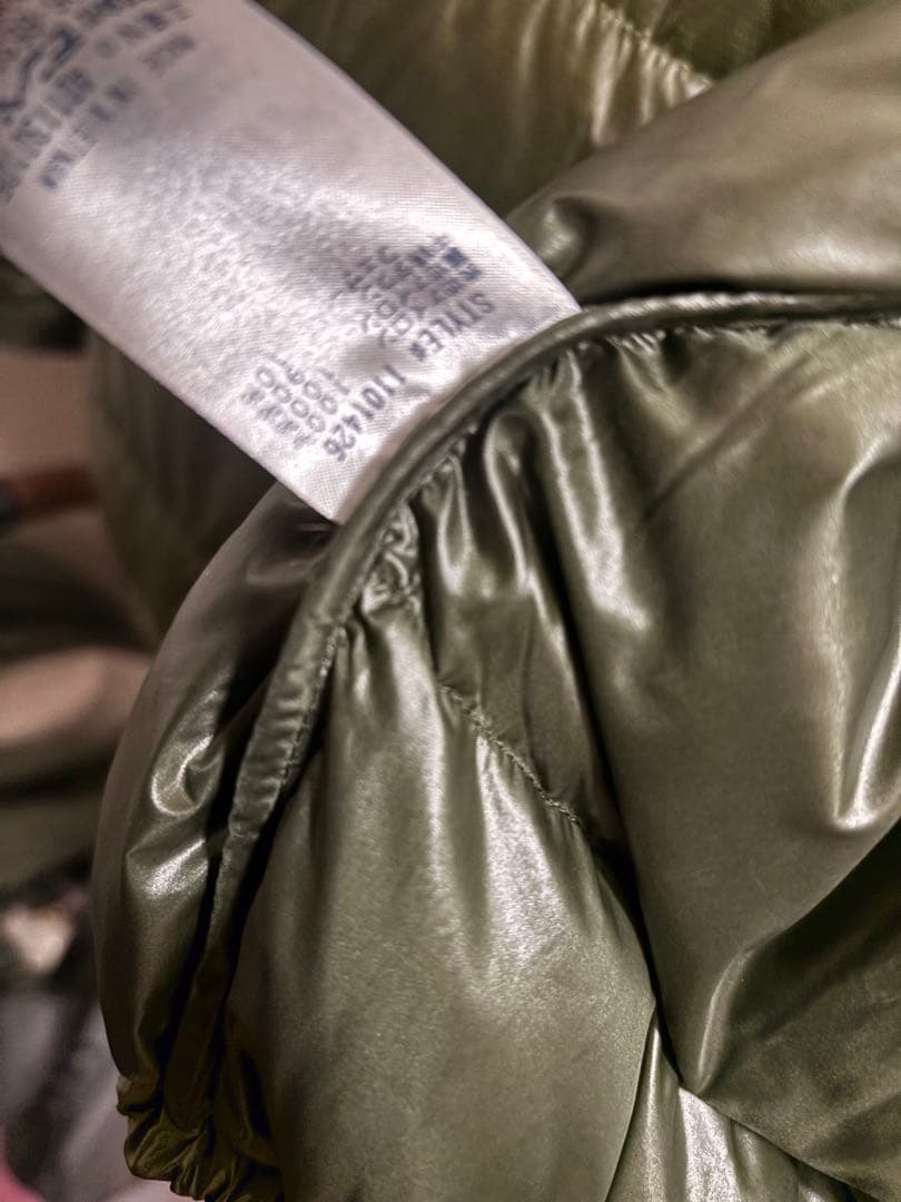 h*o様 mont-bell アルパインダウンジャケット オリーブ　800fp