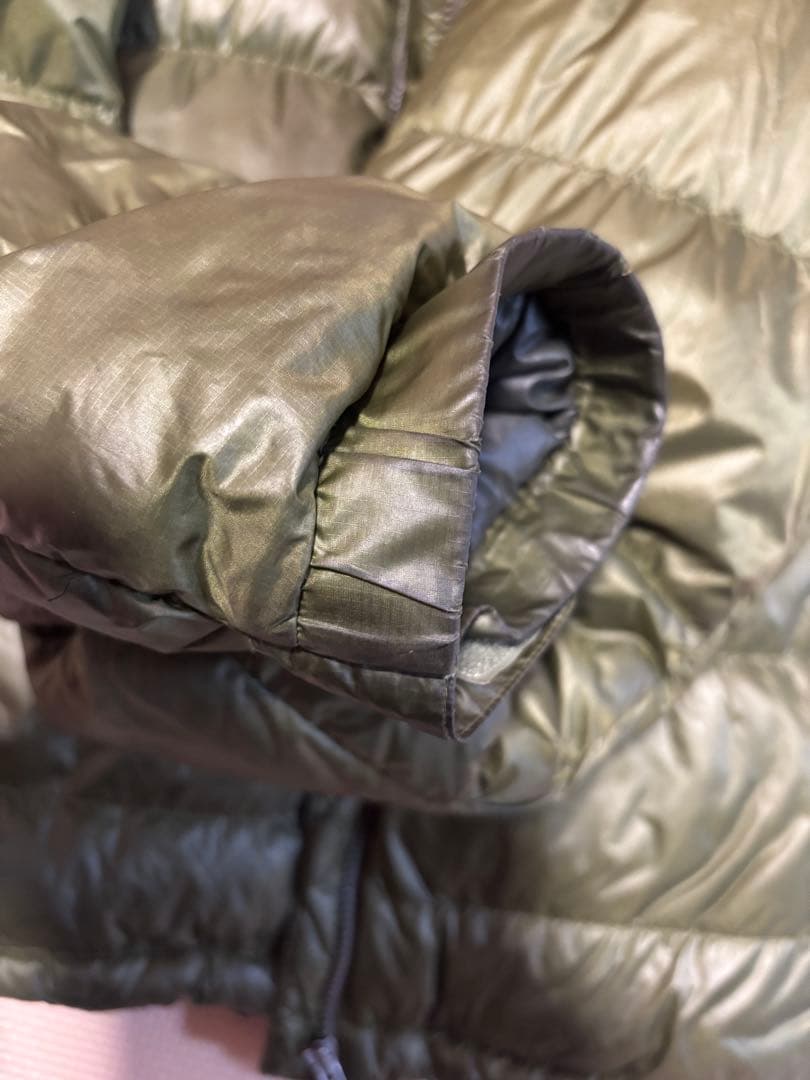 h*o様 mont-bell アルパインダウンジャケット オリーブ　800fp