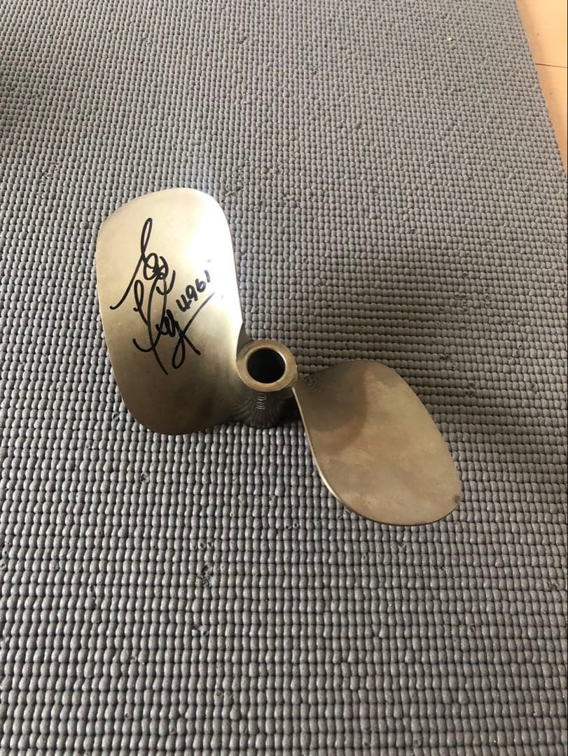 西橋奈未　4961 サイン入り金属製プロペラ