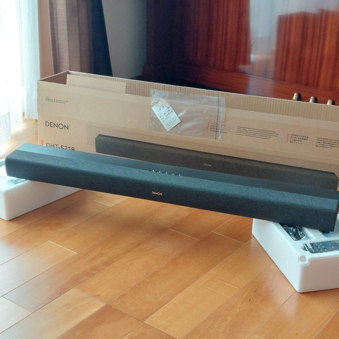 DENON DHT-S218 ブラック サウンドバー