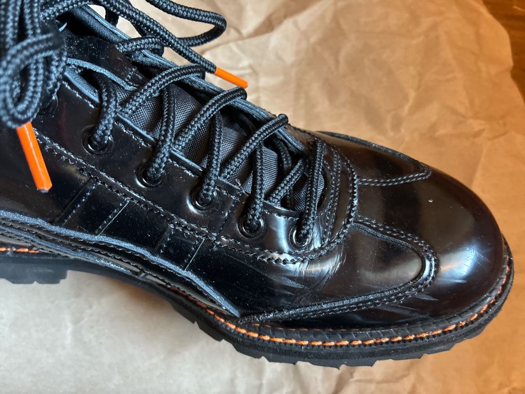 オニツカタイガー メキシコリンカン ブーツ 24.5 未使用紐付き