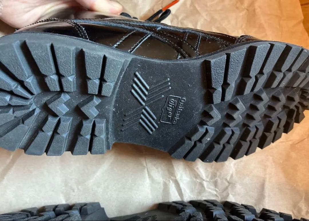 オニツカタイガー メキシコリンカン ブーツ 24.5 未使用紐付き