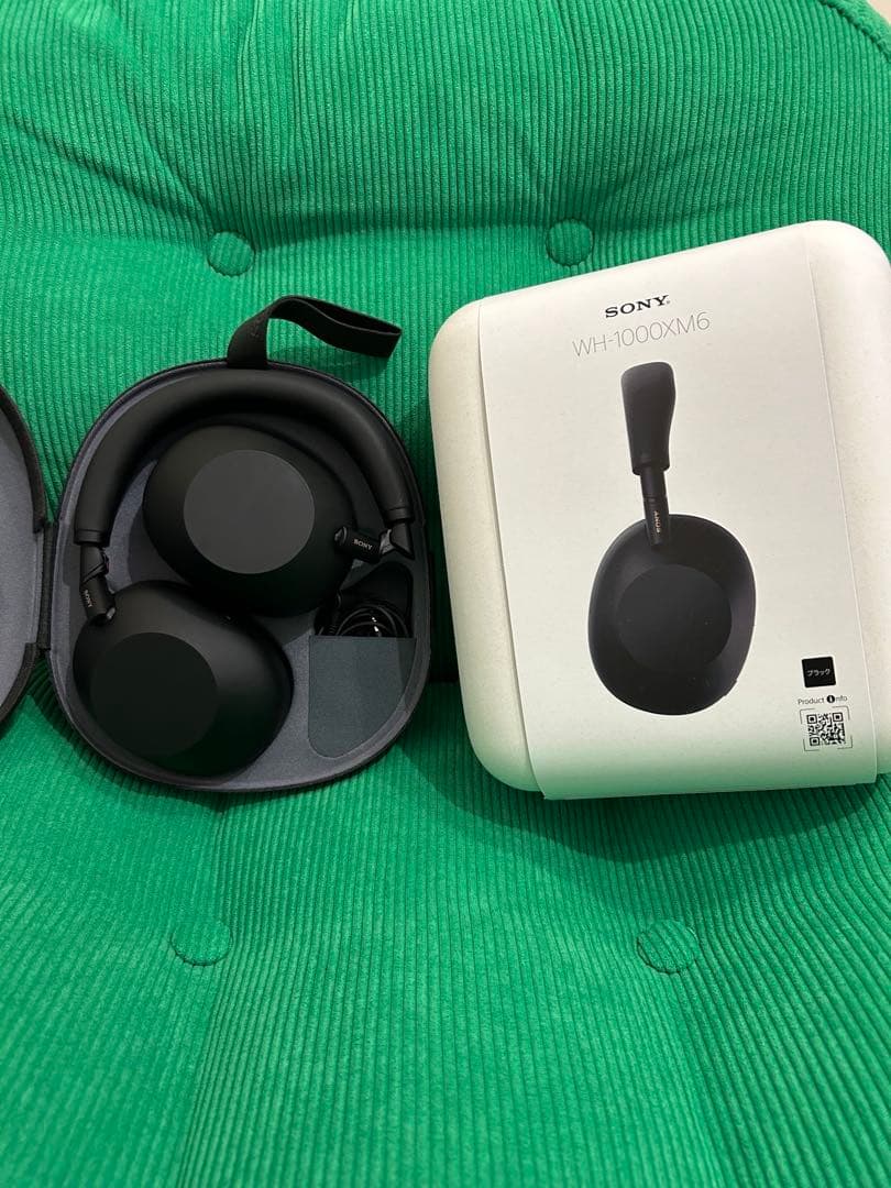 【最終値下げ】　SONY WH-1000X M6 ブラック