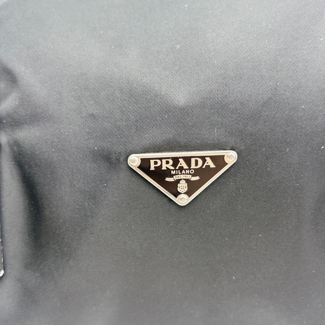 ✨極美品✨PRADA ミニボストンバッグ レザーハンドル 黒 y2k