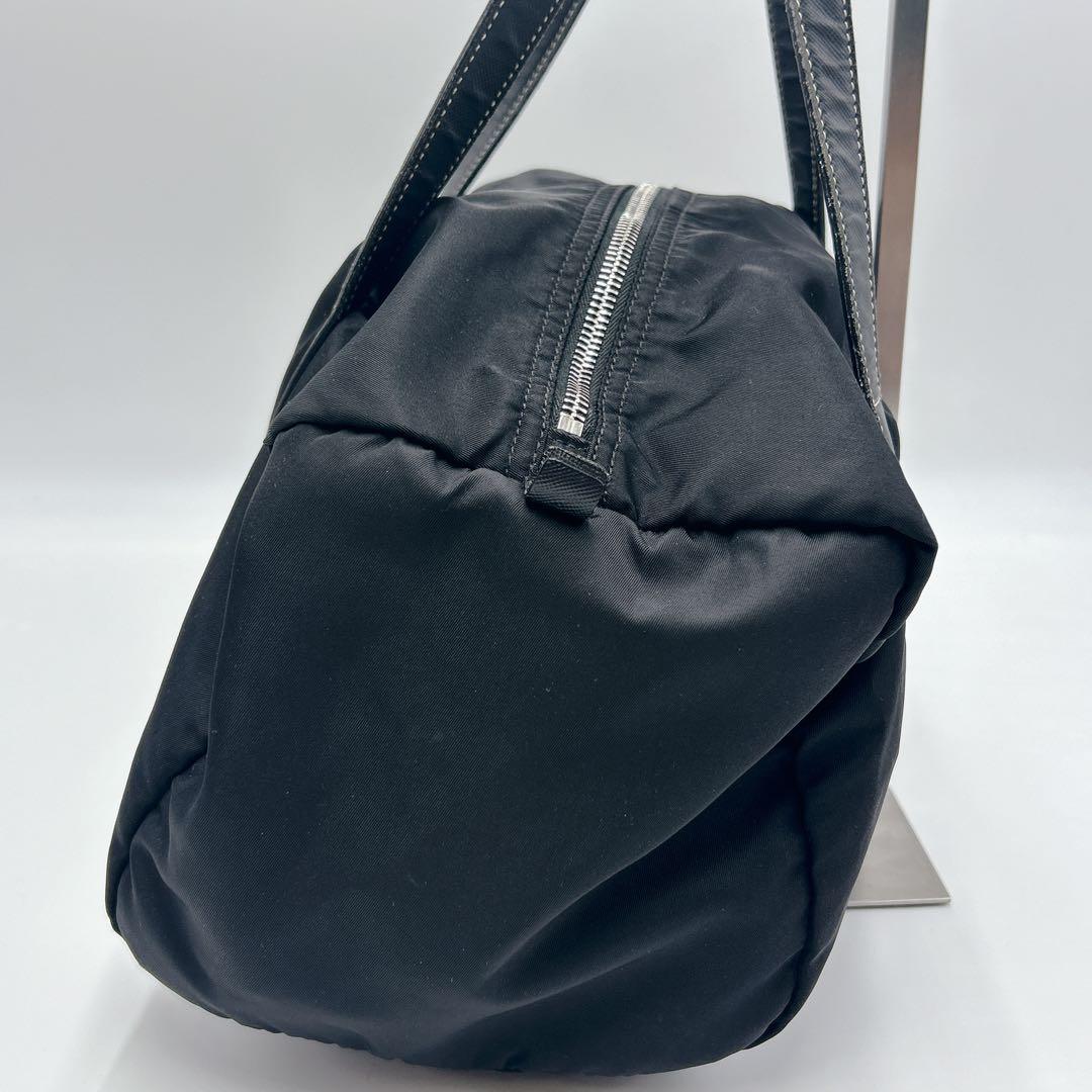 ✨極美品✨PRADA ミニボストンバッグ レザーハンドル 黒 y2k