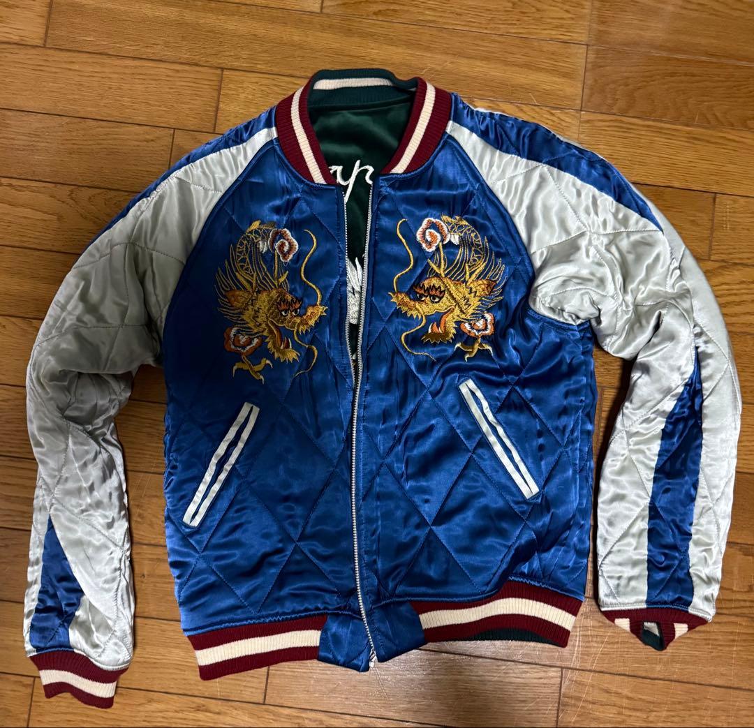 THE FLATHEADフラットヘッド スカジャン M 美品 ベロア