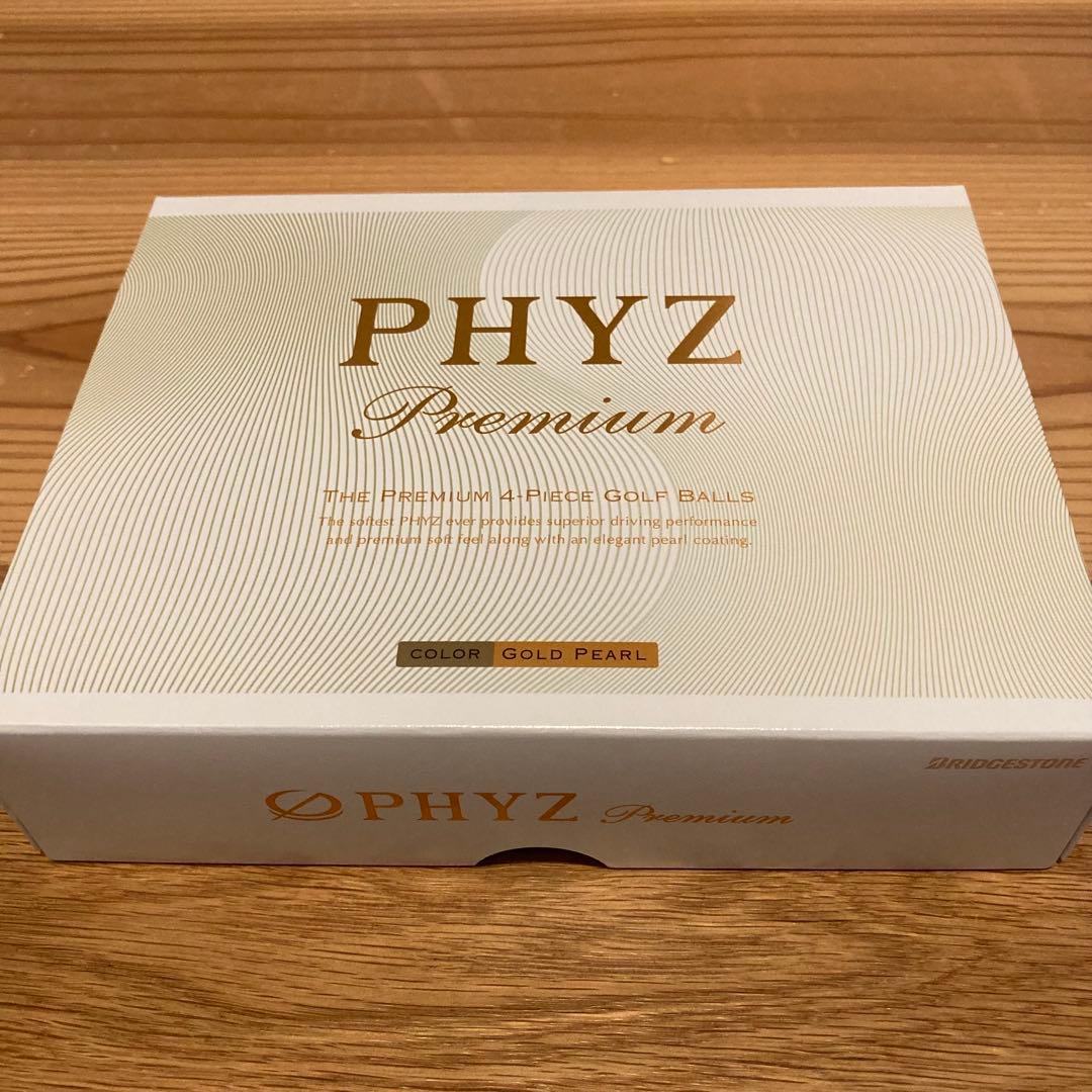 ブリヂストン　ファイズプレミアム　ゴルフボール　3ダース