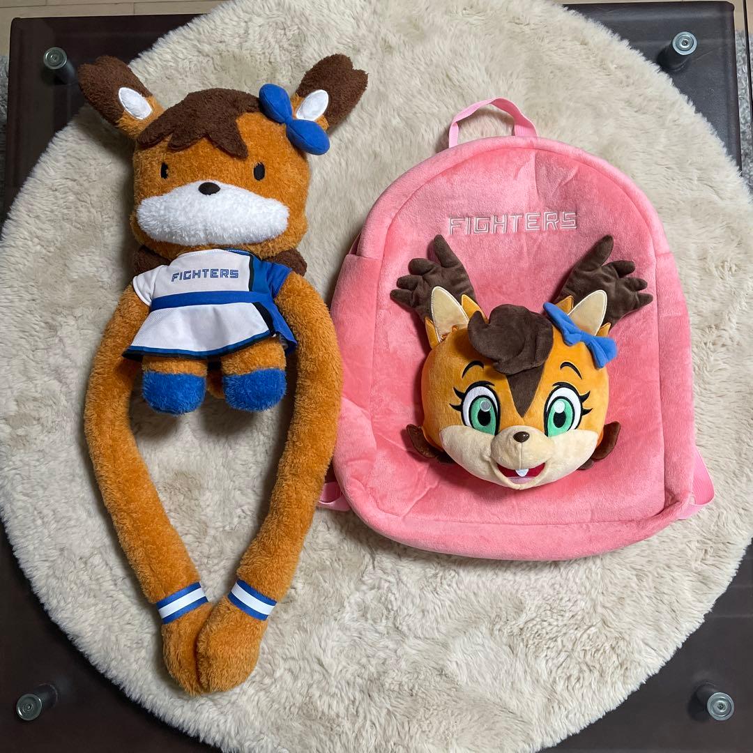 FIGHTERSポリーポラリスキャラクターリュック×ポリーポラリス手長ぬいぐるみ
