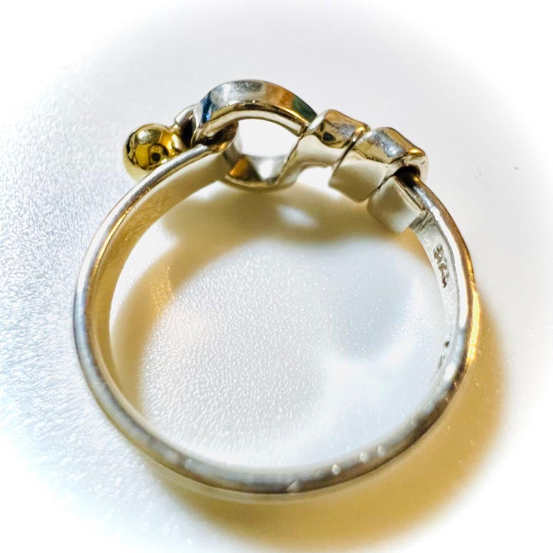 ティファニー　750ゴールド 925シルバー　リング