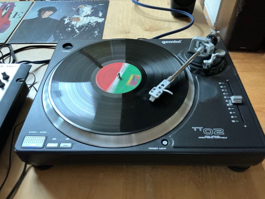 Gemini TT-02 ターンテーブル ブラック