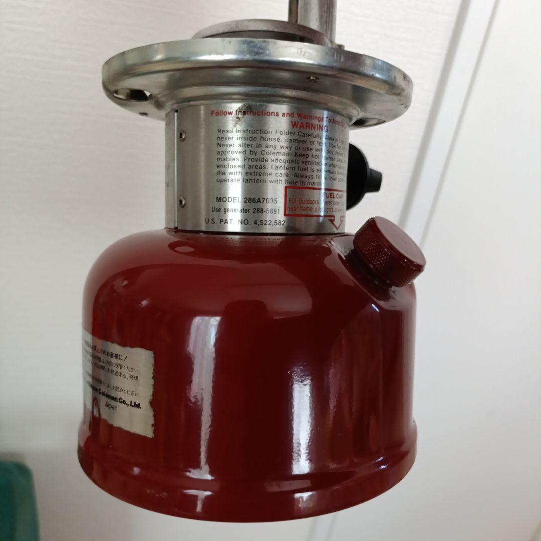 希少 コールマン Coleman ランタン 286A 1990年3月製 当時物