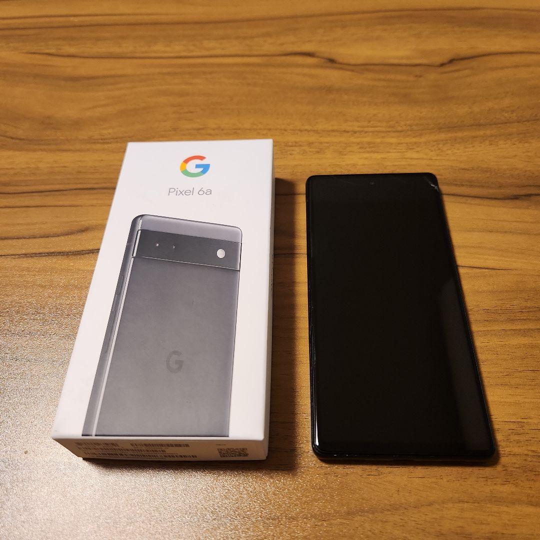 Google Pixel 6a 本体 画面ひびあり　SIMフリー